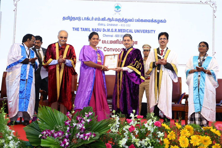 MARY JENIFAR FLARANSIA B, B.Sc. Nursing – PROF. A. RAMASAMY ENDOWMENT GOLD MEDAL